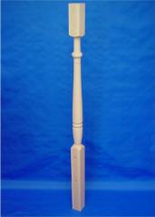 Baluster für Balkon-Geländer Fichte Baluster aus Fichtenholz